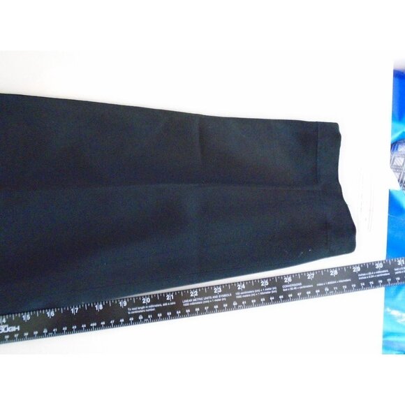 Liz Claiborne Classics Black Trouser Women Size 16 Lined Beautiful Career Wear - Picture 9 of 9